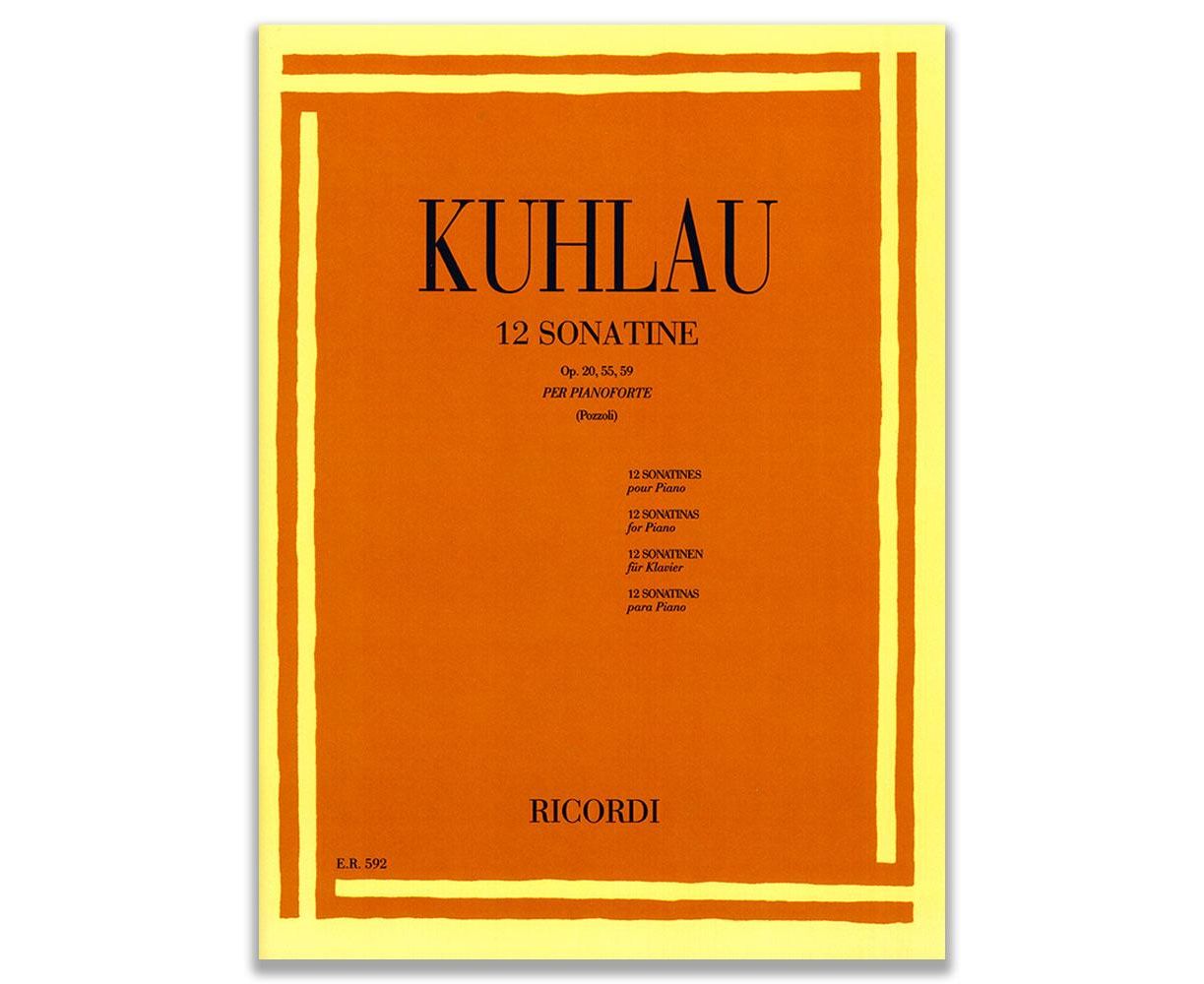 Ricordi Kuhlau Sonatine Op 20 -55-59