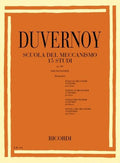 Ricordi Duvernoy Scuola del Meccanismo 15 Studi Op.120