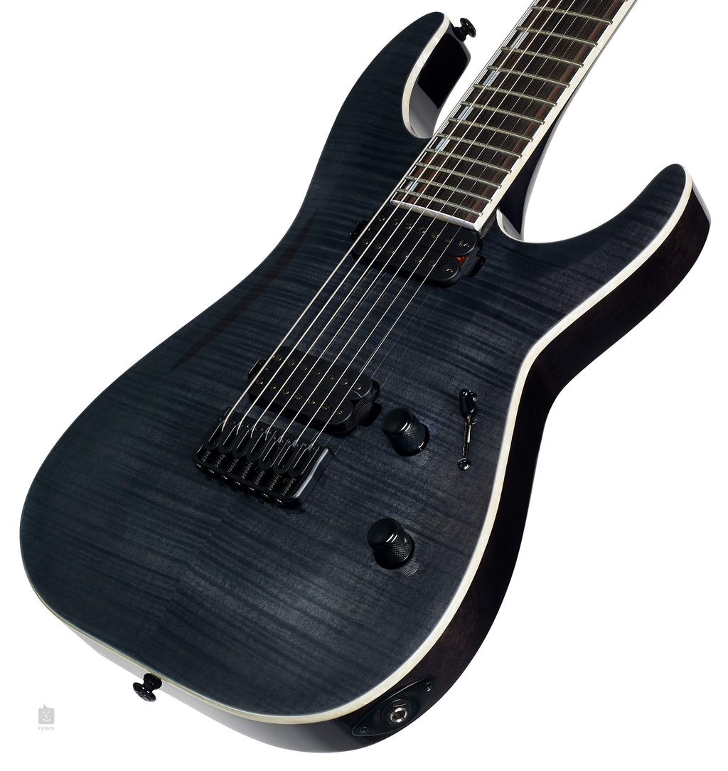 Ltd H1007 See Thru Black 7 Strings