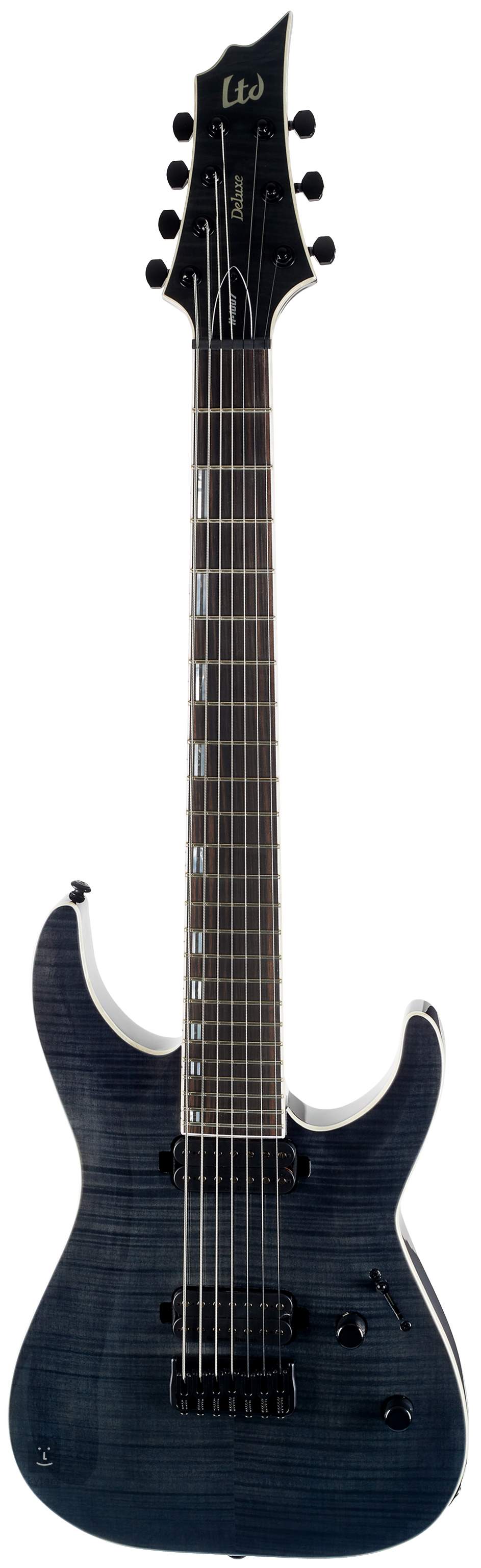 Ltd H1007 See Thru Black 7 Strings