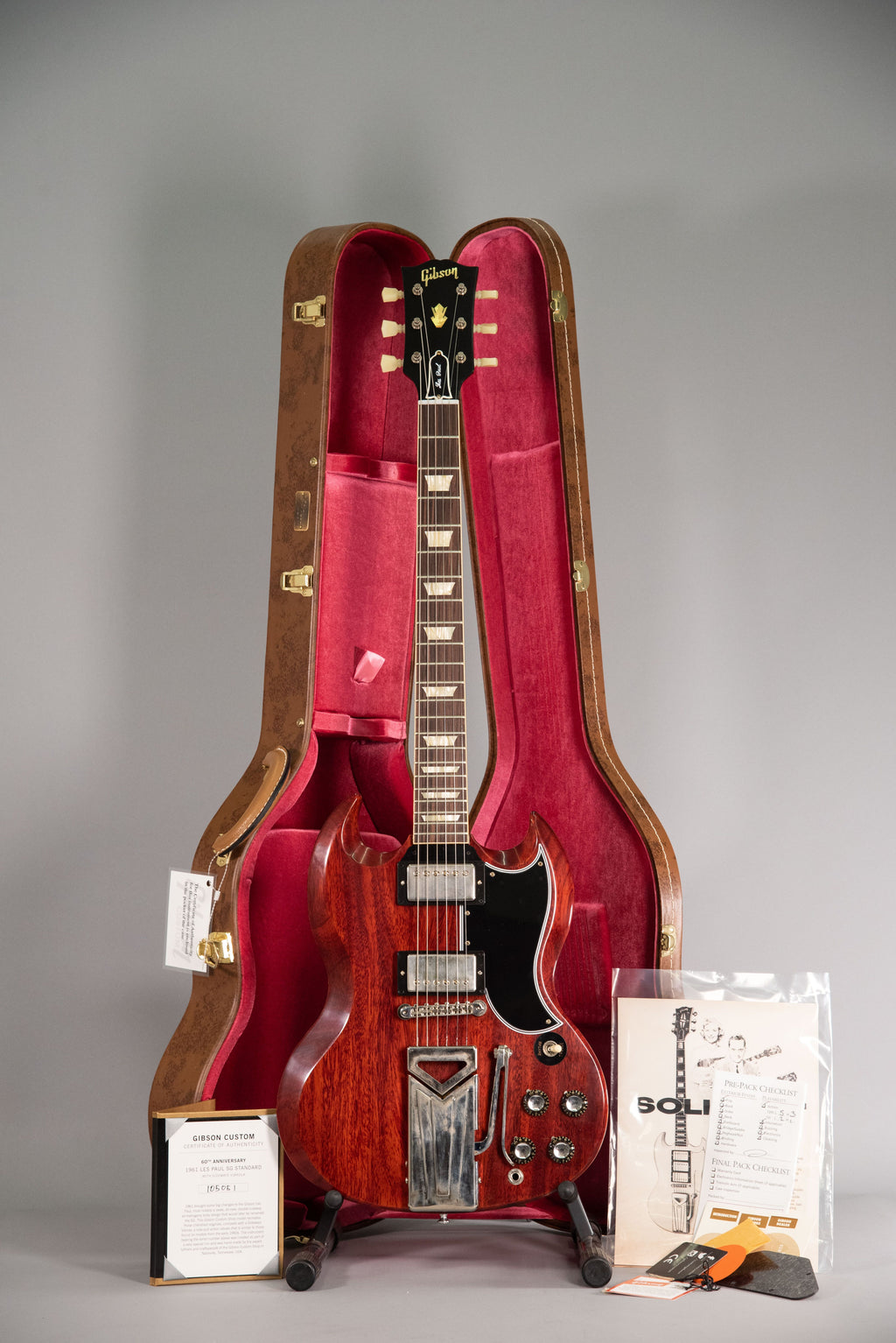 Gibson Custom Shop 60 Anniversary 1961 Les Paul SG Standard With Sideways Vibrol