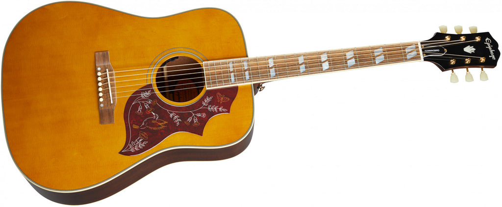 Epiphone Masterbildt Hummingbird Aged Antique Natural Gloss Acustica Elettrifica