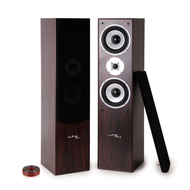 Ltc Audio L766Wa Coppia di Casse HI-FI a 3 vie con bass reflex da 350W