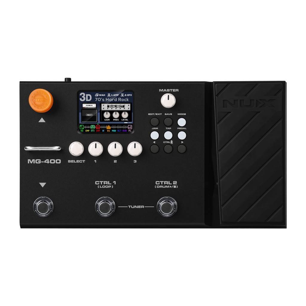 Nux Mg400 Pedaliera Modeler per Chitarra e Basso
