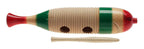 Stagg GUF141L Guiro Grande a Forma di Pesce cm38 con Scraper