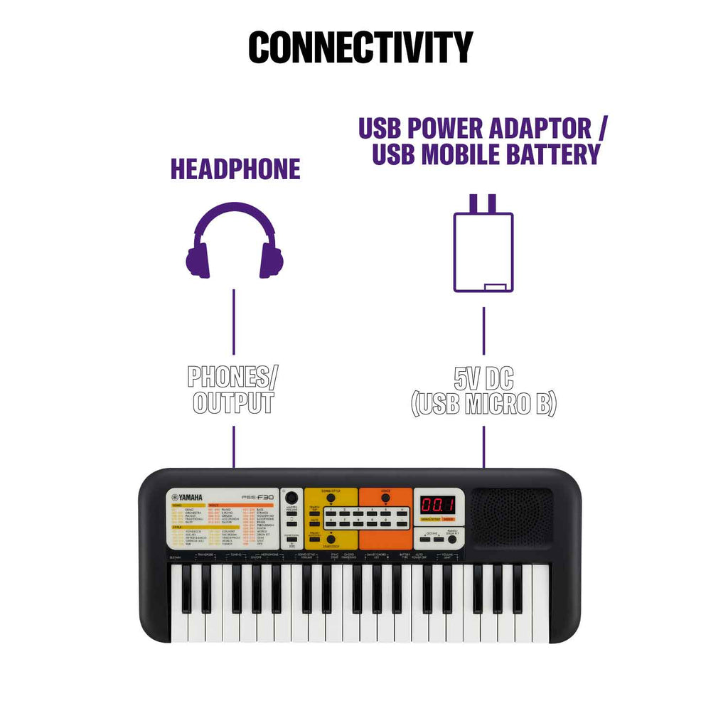 Yamaha Pss F30 Tastiera Arranger Entry Level Con Usb