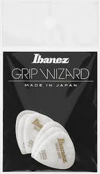 Ibanez Set 6 Sand Grip White Medium Picks