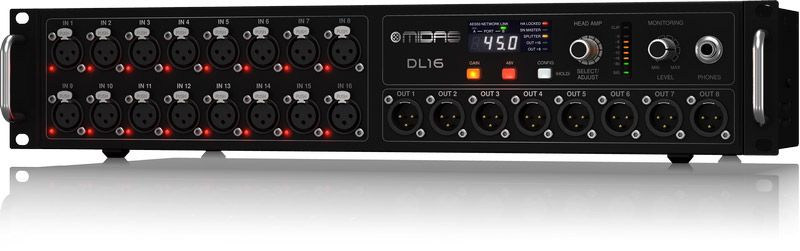 Midas Dl16 Stage Box Digitale 16 In 8 Out