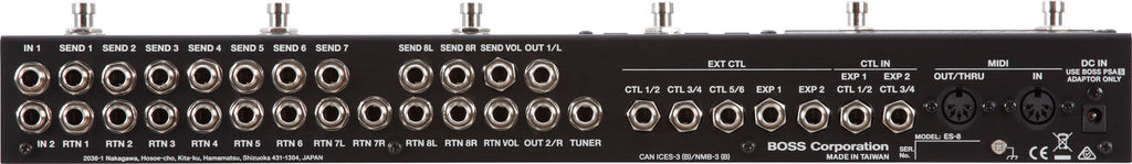 Boss Es-8 Effect Switching System Looper Effetti