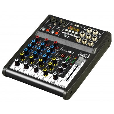 Italian Stage By Proel 2Mix4Xu 4Canali Bluetooth