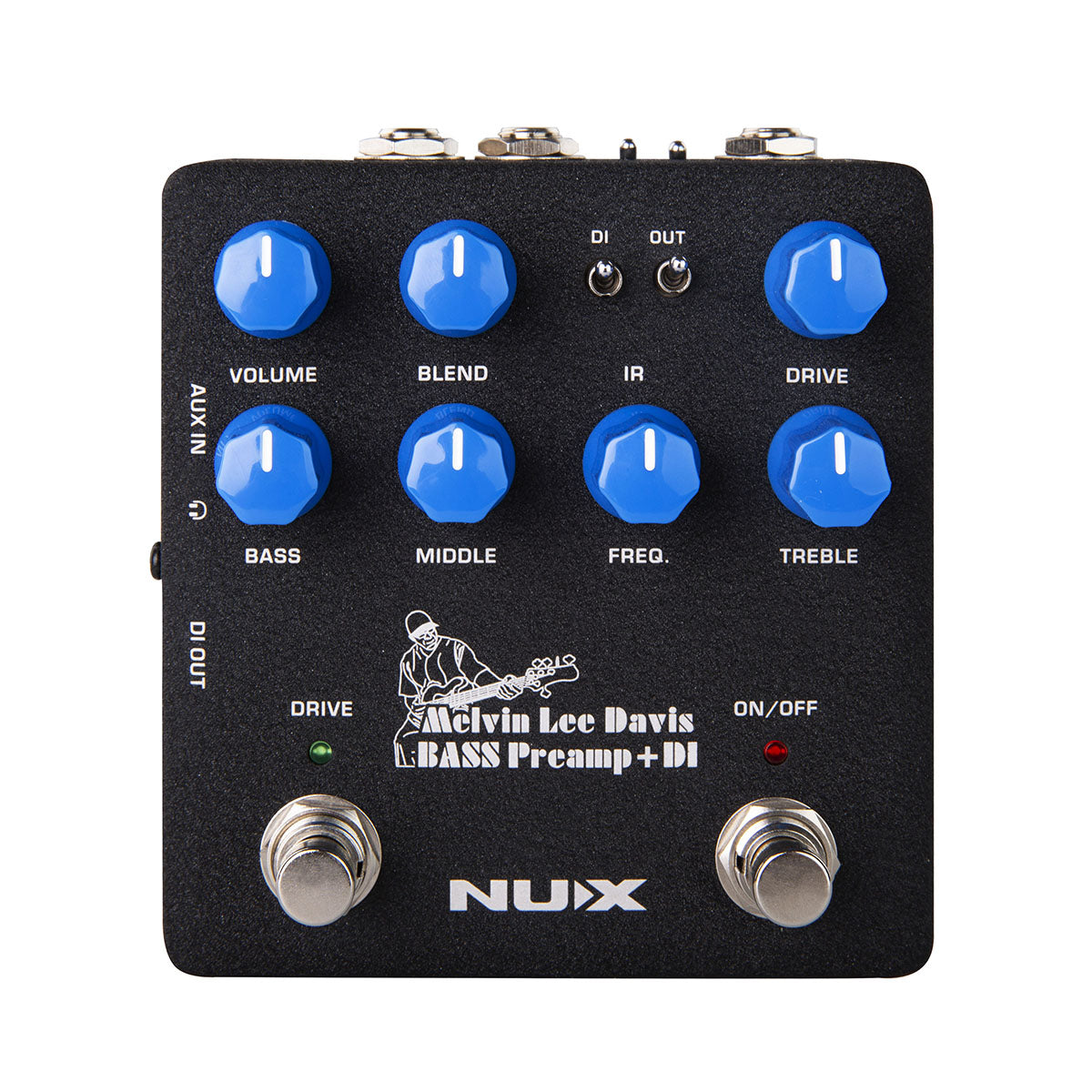 Nux NBP5 Bass Preamp and DI Stompbox