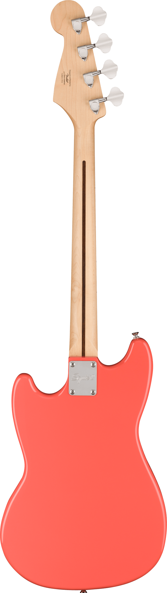 Squier Sonic Bronco Bass Maple ahitian Coral