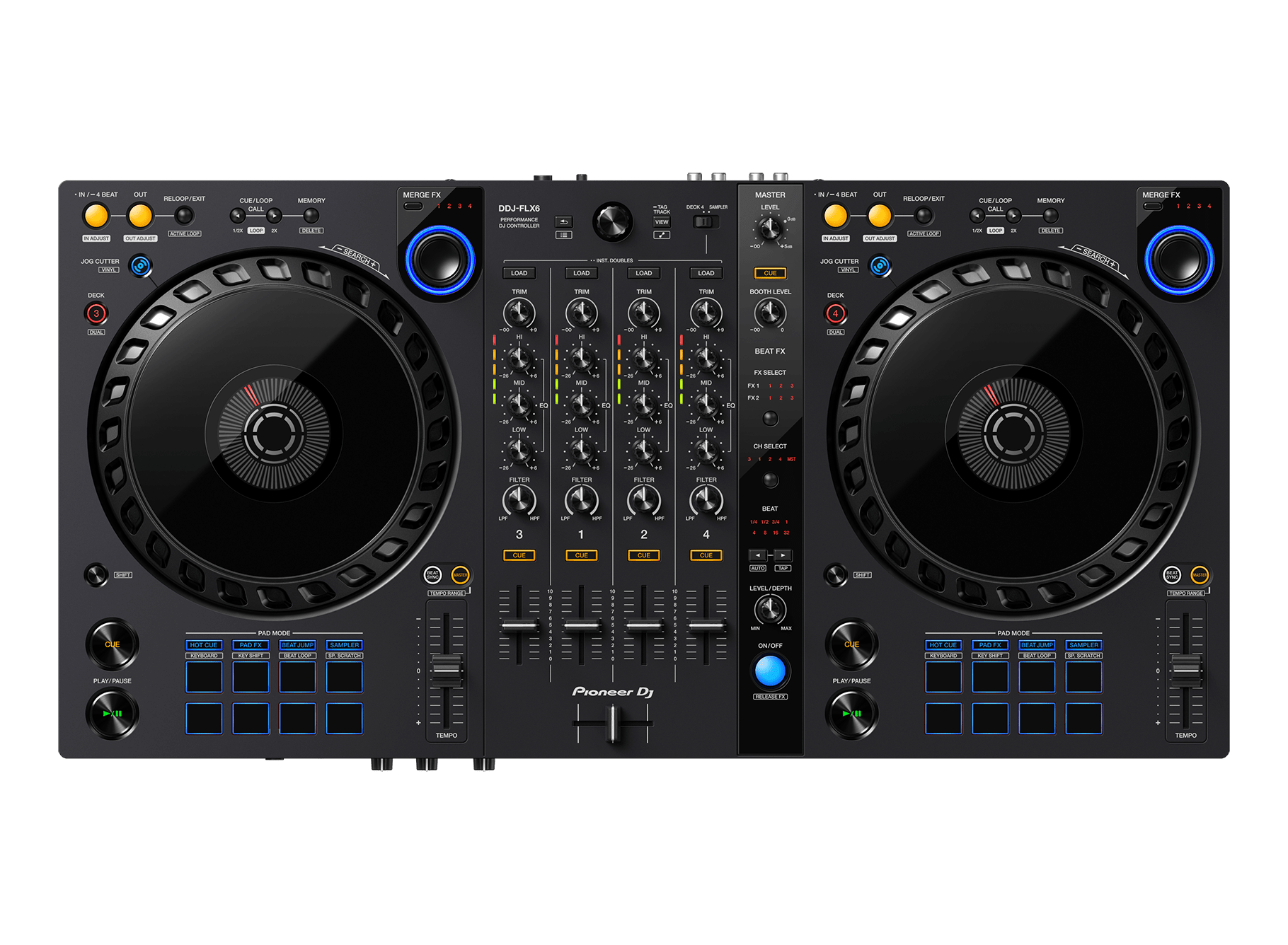 Pioneer Dj DdjFlx6 Console Dj a 4 Canali