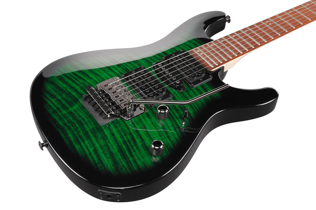 Ibanez Kikosp3 Kiko Loureiro Signature Transparent Emerald Burst