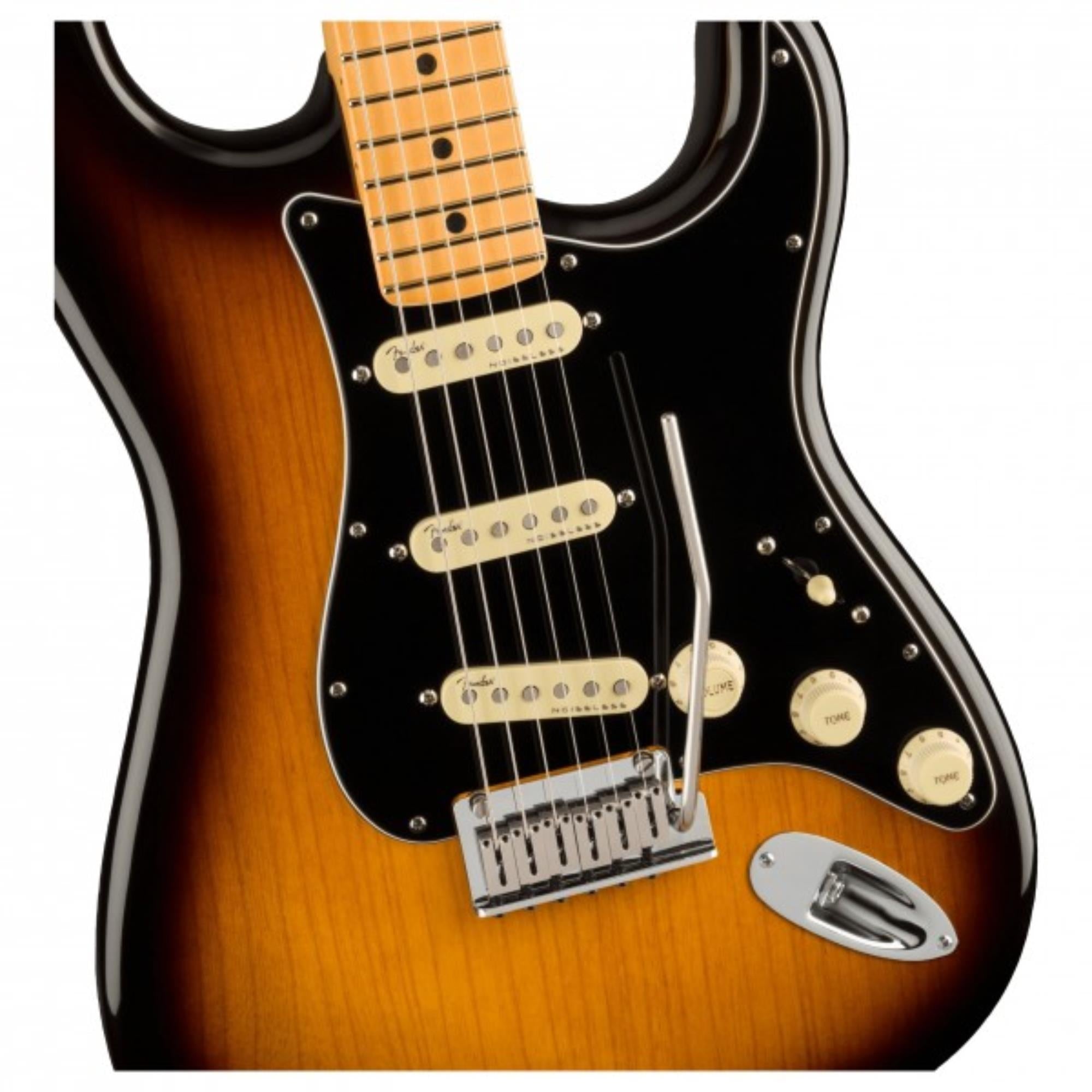 Fender American Ultra Luxe Stratocaster Mn 2 Tone Sunburst