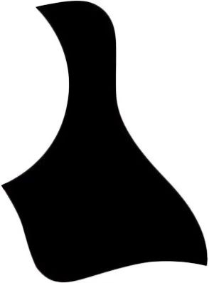 Taylor 80310 Battipenna Right Hand Black per Grand Concert 5'