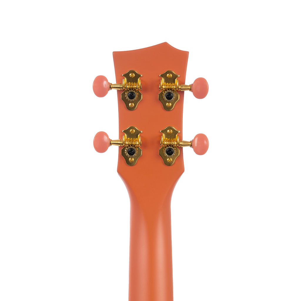 Cascha Ukulele Concerto in Carbonio Pack Orange con Borsa Tracolla e Plettri
