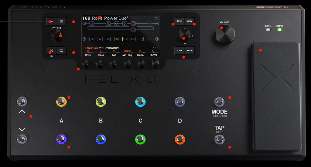 Line6 Helix Lt Multieffetto E Amp Modeler