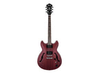 Ibanez As53Trf Transparent Red Flat Semi-Hollow Guitar