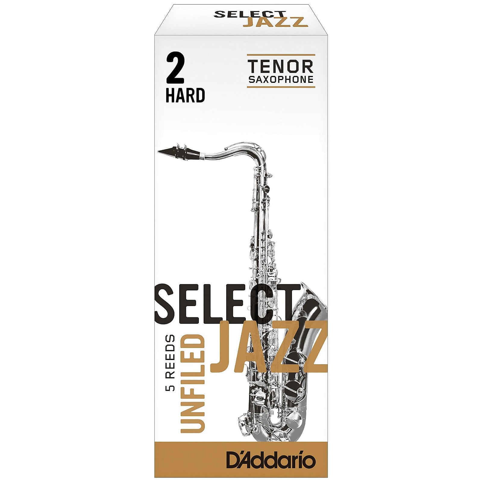 Rico 5 Reeds Tenor Saxophone Select Jazz 2H Unfiled