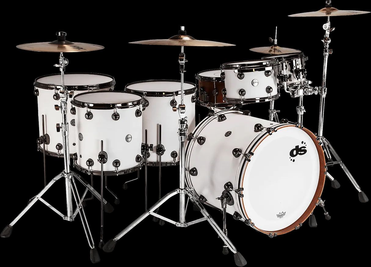Dsdrum Kit Batteria Rebel Custom Bianca