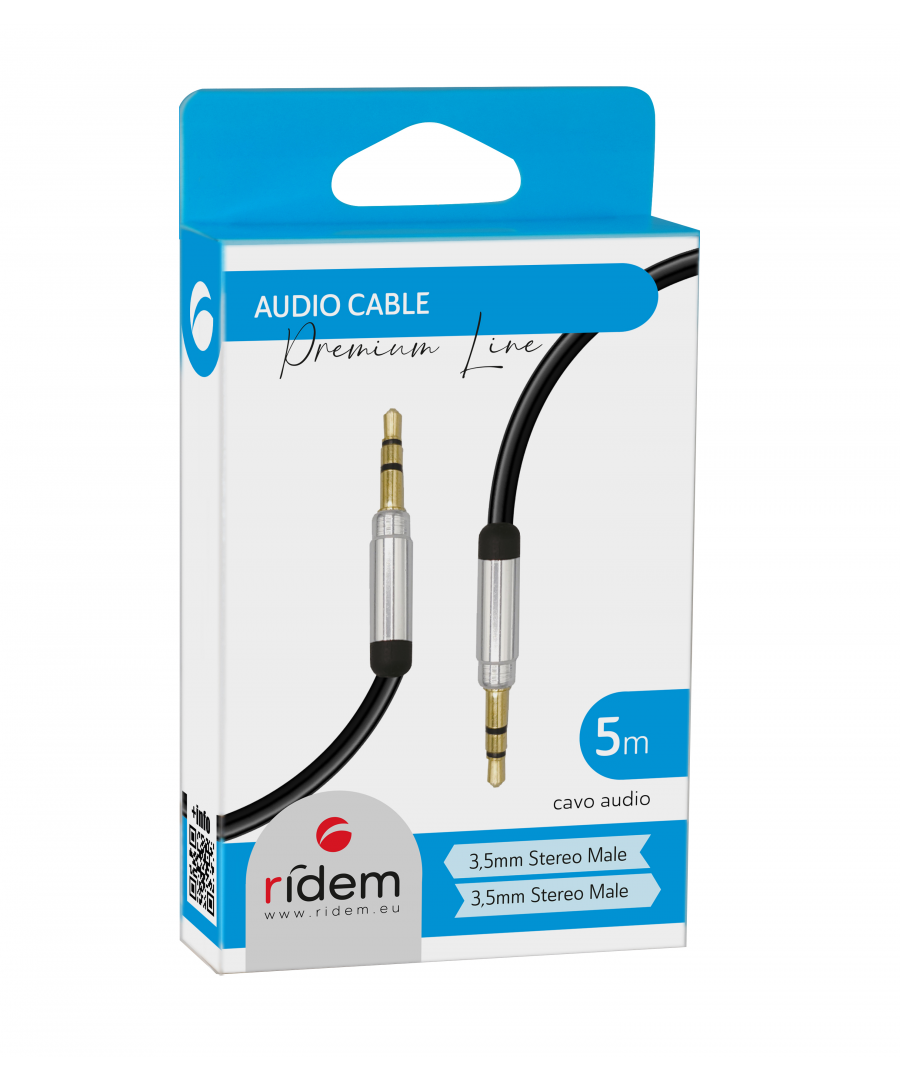 Karma Audio cable 5 m with 3.5 mm M/M ST connectors