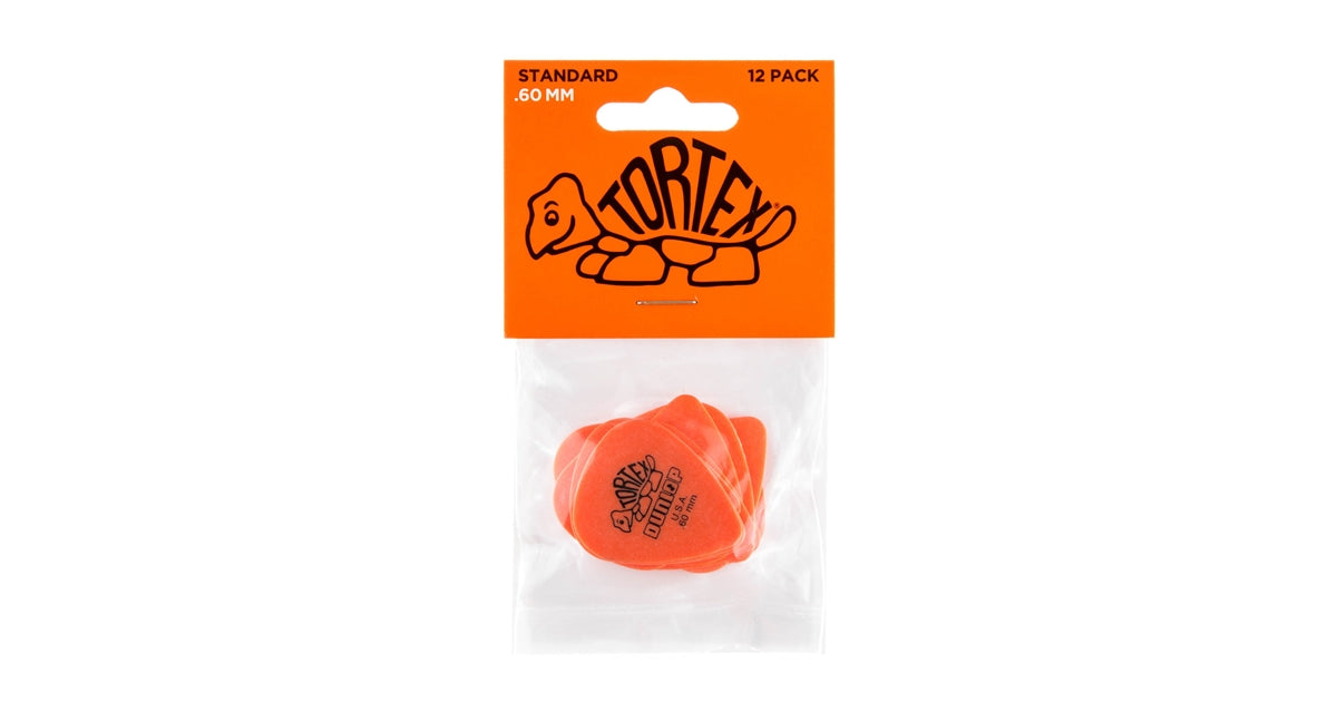 Dunlop 418P Tortex Standard Orange .60