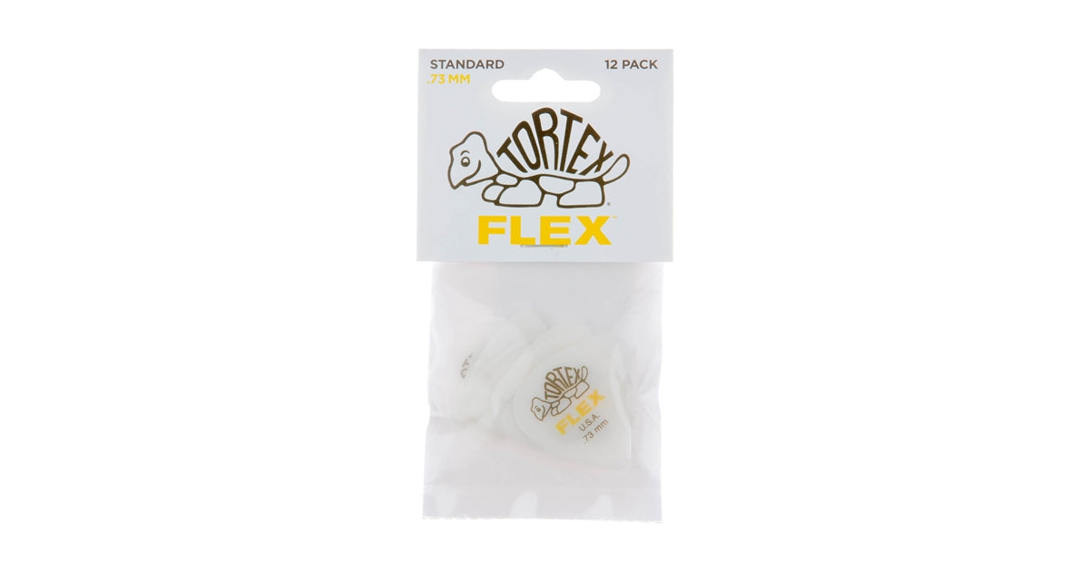 Dunlop 428P.73 Tortex Flex Standard .73 mm Pack/12