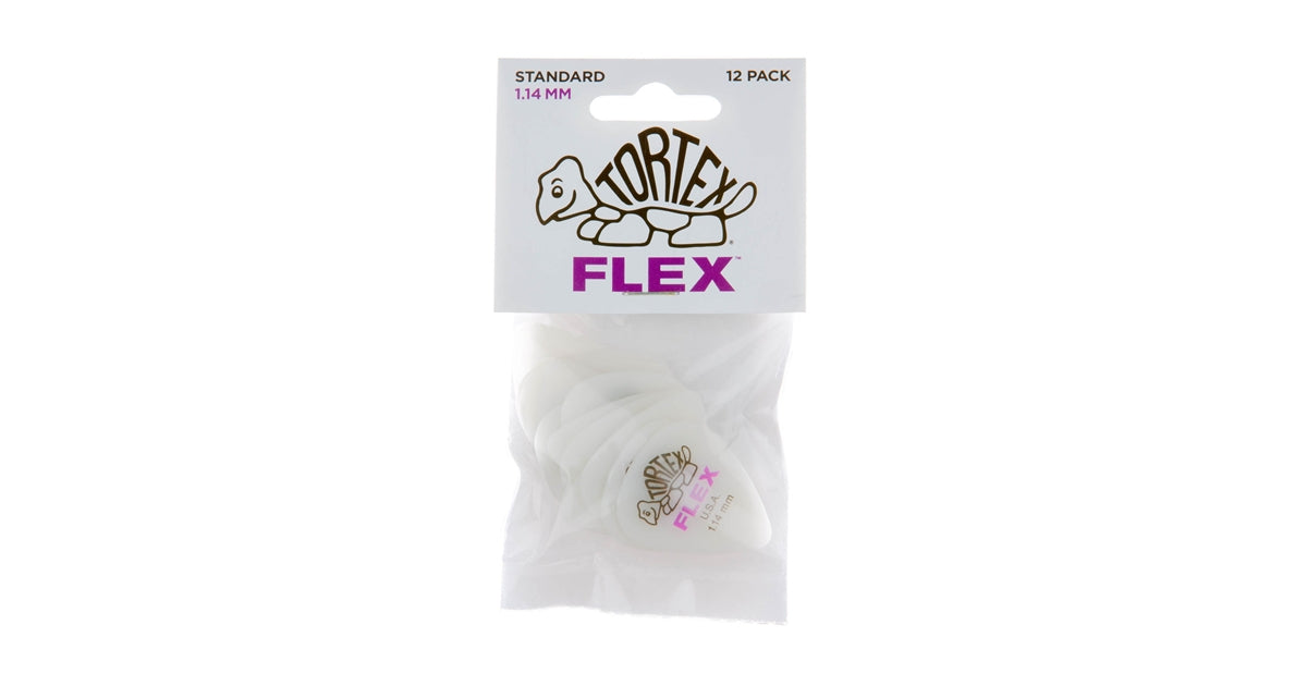Dunlop 428P1.14 Tortex Flex Standard 1.14 mm Pack/12
