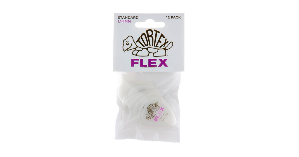 Dunlop 428P1.14 Tortex Flex Standard 1.14 mm Pack/12