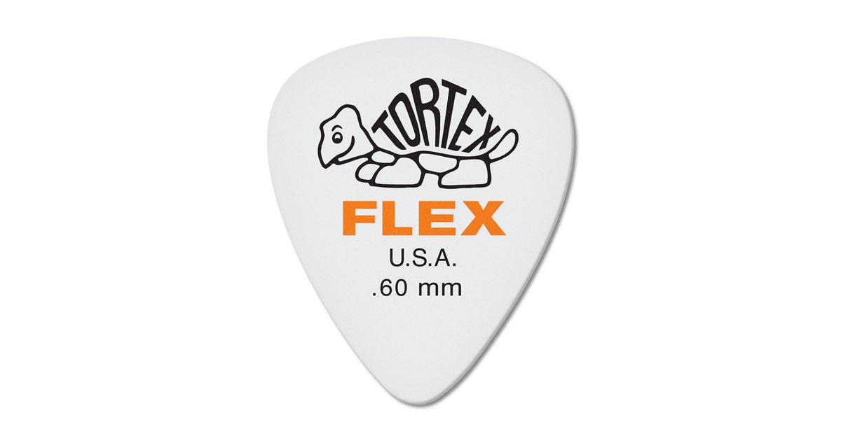 Dunlop 428R.60 Tortex Flex Standard .60 mm Bag/72