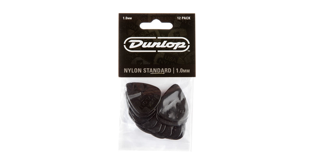 Dunlop 44P1.0 Nylon Standard Black 1.0mm