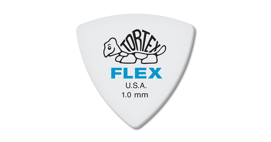 Dunlop 456R1.0 Tortex Flex Triangle 1.0mm Bag/72
