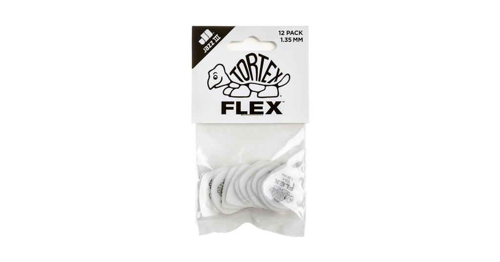 Dunlop 468P1.35 Tortex Flex Jazz III 1.35mm pack/12