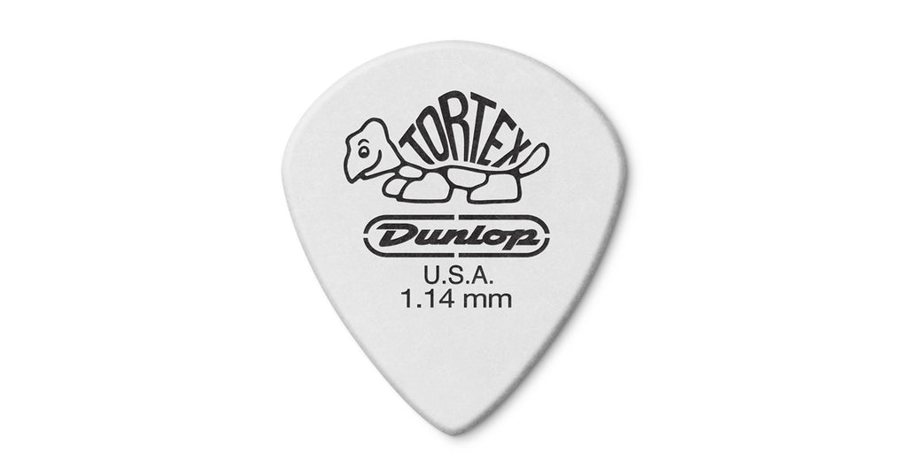 Dunlop 478R1.14 Tortex White Jazz III, 1.14mm