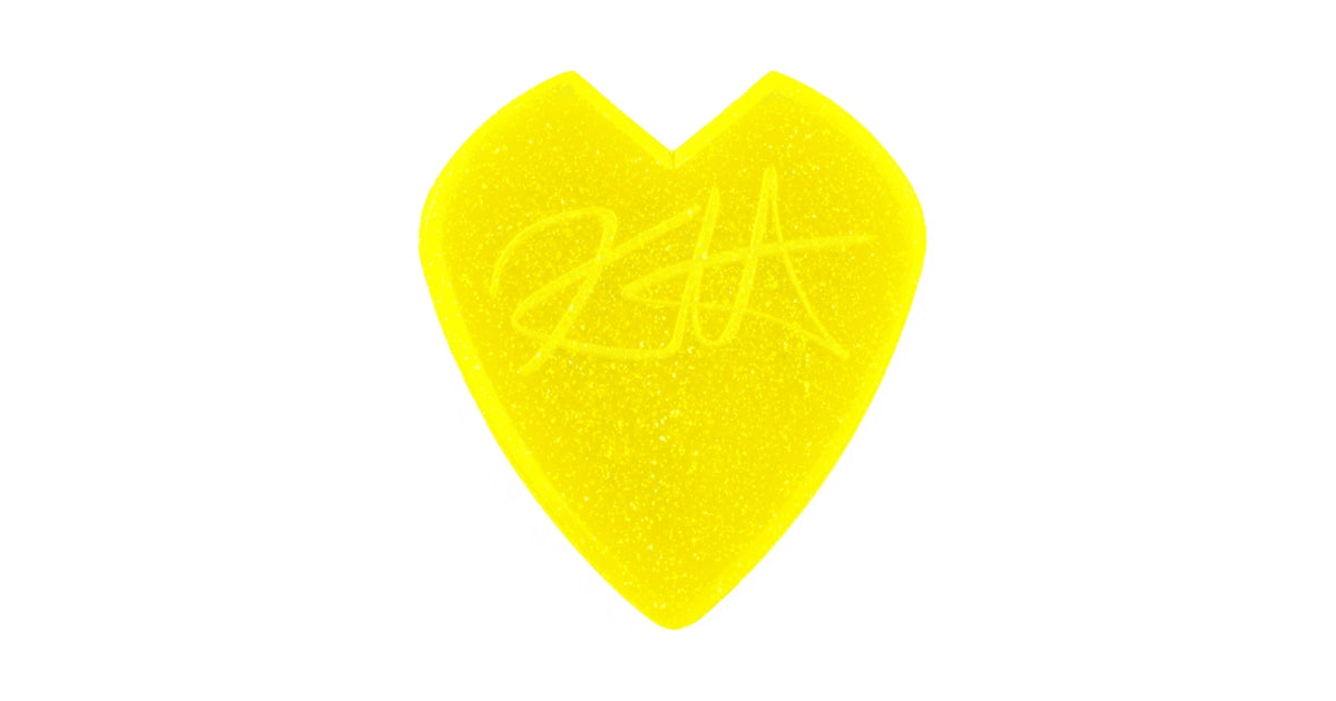 Dunlop 47RKH3NYS Kirk Hammett Jazz III Yellow Glitter Refill Bag/24