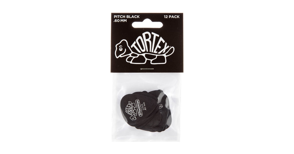 Dunlop 488P Pitch Black Standard .60