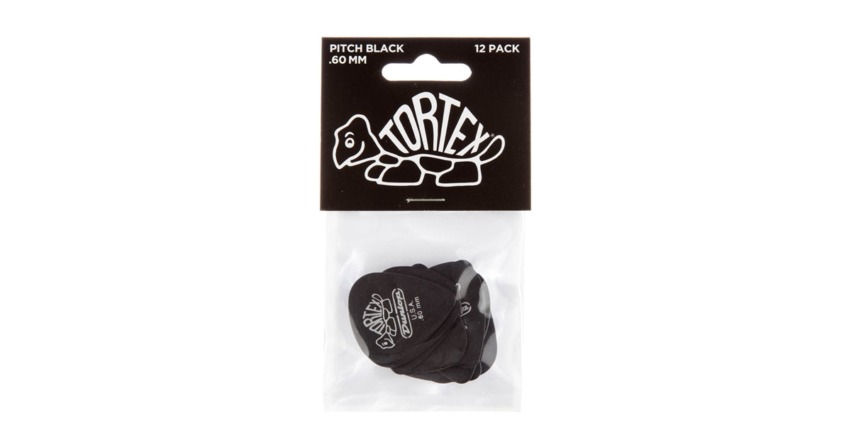 Dunlop 488P Pitch Black Standard .60