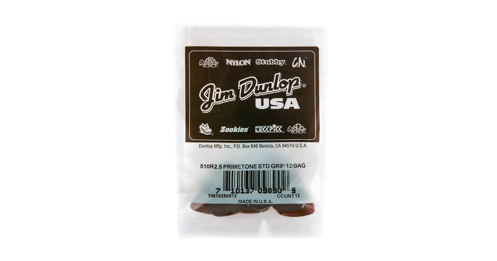 Dunlop 510R2.5 Primetone Standard (Grip), Refill Bag/12