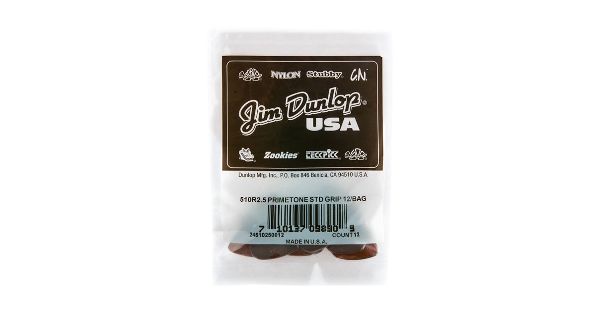Dunlop 510R2.5 Primetone Standard (Grip), Refill Bag/12