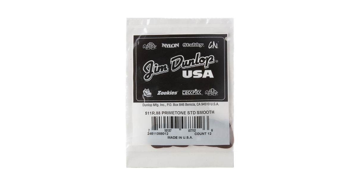 Dunlop 511R.88 Primetone Standard (Smooth), Refill Bag/12