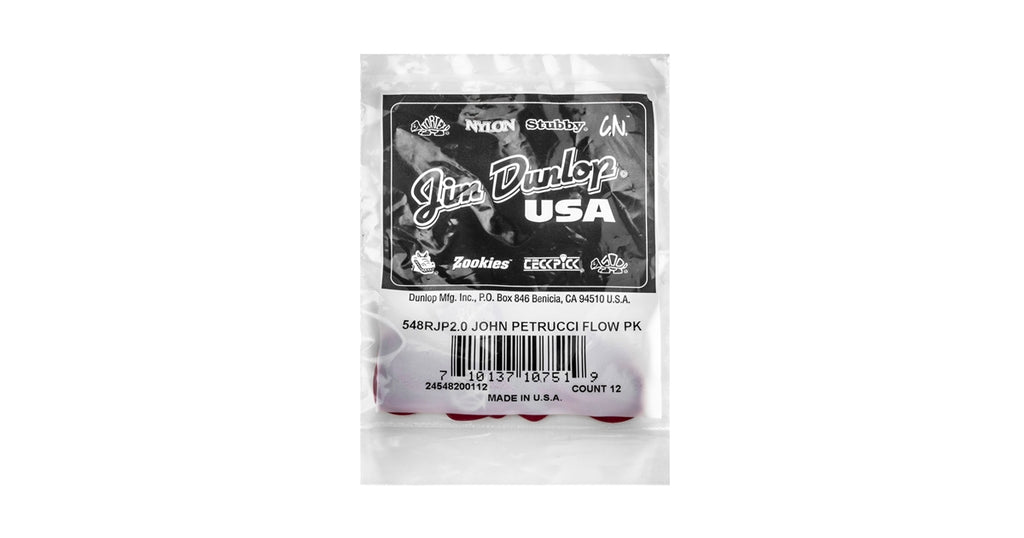Dunlop 548RJP200 John Petrucci Flow 2.0 mm Bag/12