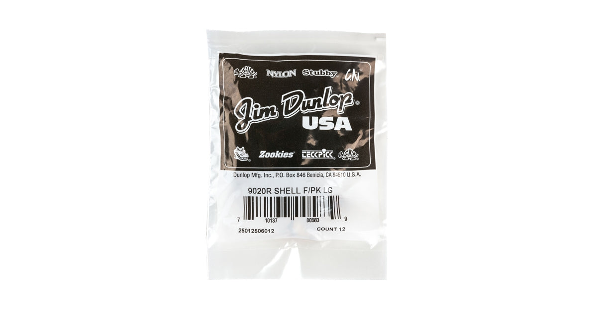 Dunlop 9020R FINGER LARGE - BAG 12 PLETTRI