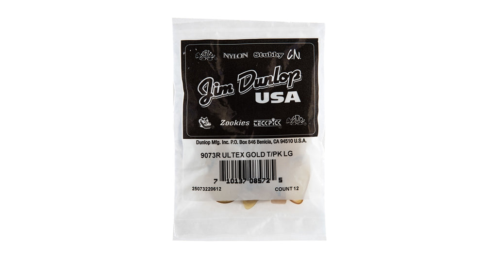 Dunlop 9073R ULTEX THUMB PICK LARGE-SCATOLA PER RICARICA DA 12