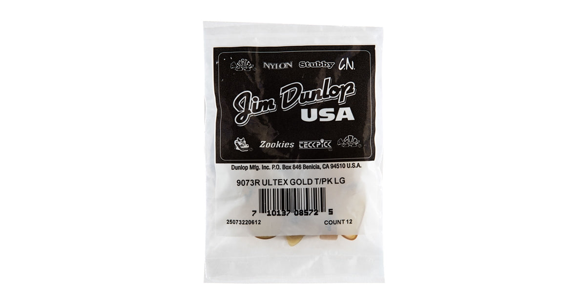 Dunlop 9073R ULTEX THUMB PICK LARGE-SCATOLA PER RICARICA DA 12