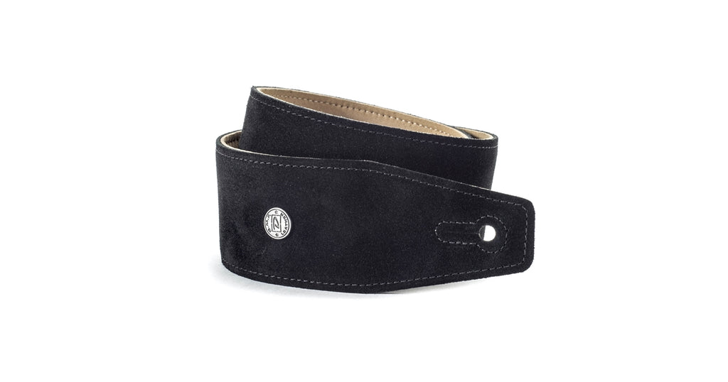 Dunlop BMF-S01 STRAP SUEDE EBONY