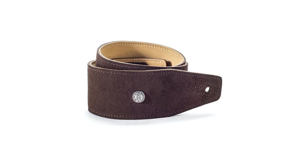 Dunlop BMF-S02 STRAP SUEDE MAHOGANY