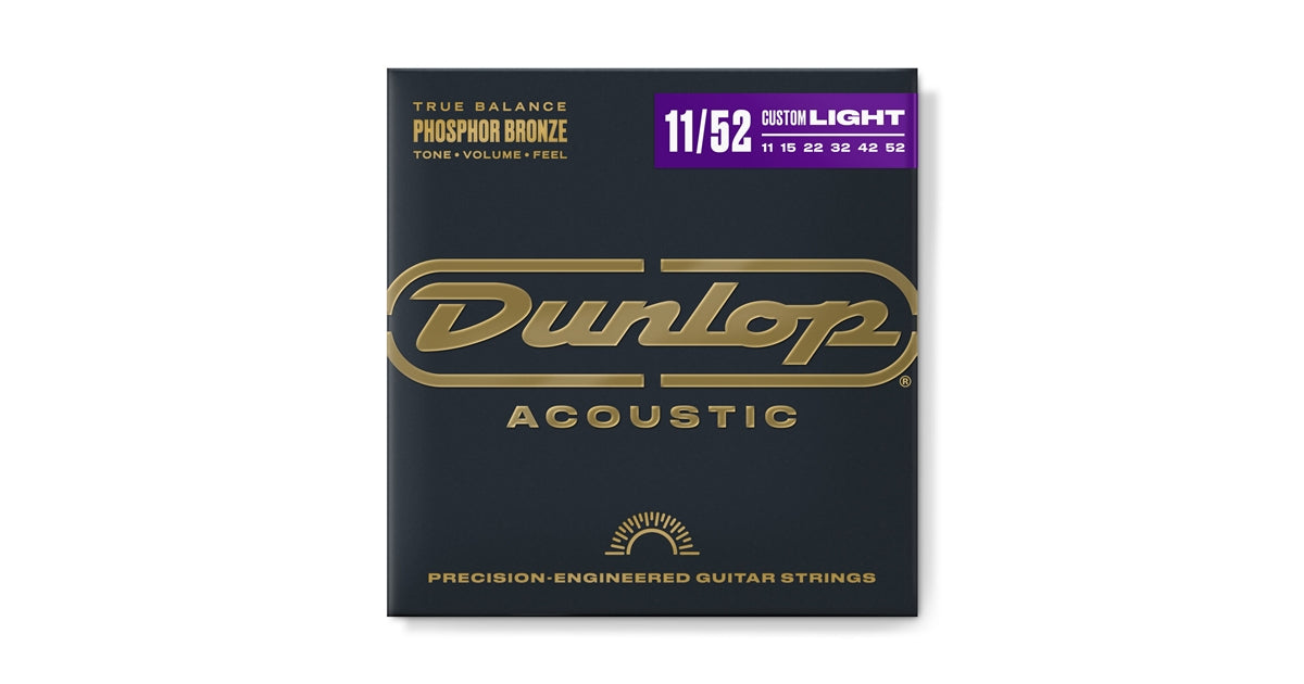 Dunlop DAP1152 Acoustic Phosphor Bronze, Medium Light Set/6