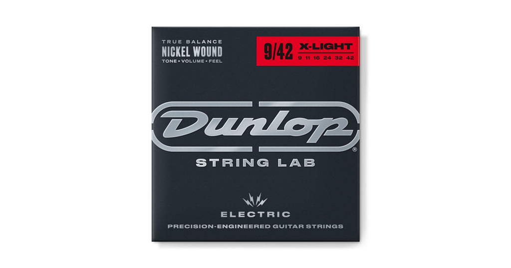 Dunlop DEN0942 Nickel Plated Steel, Light, Set/6