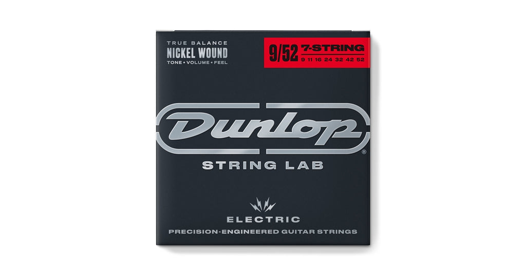 Dunlop DEN0952 Nickel Plated Steel, Extra Light, Set/7